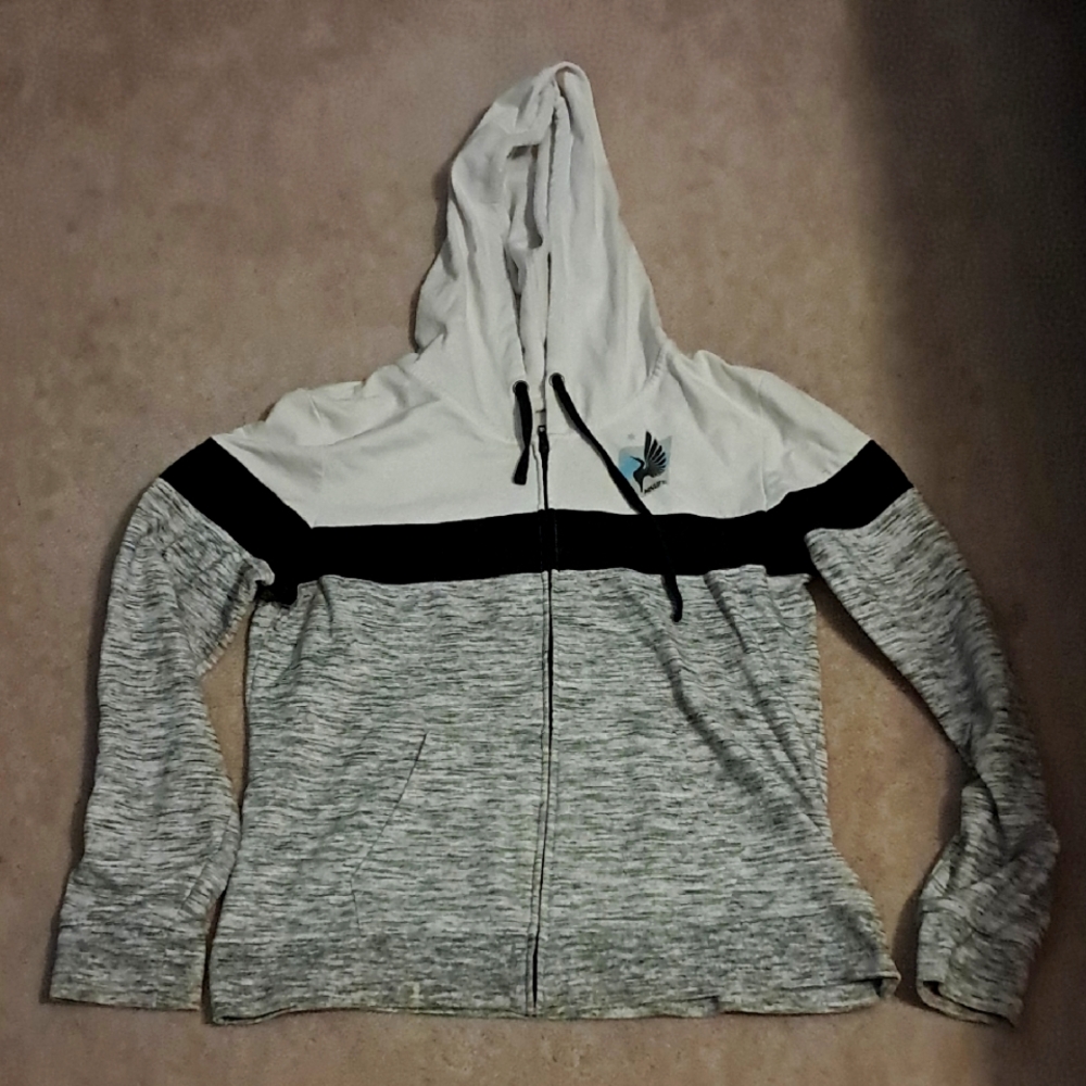 MNUFC White and Black Hoodie